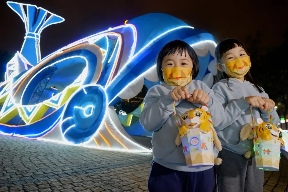 2022 台中燈會 2/12 開跑！10 公尺高虎爺主燈、波波虎小提燈超吸睛