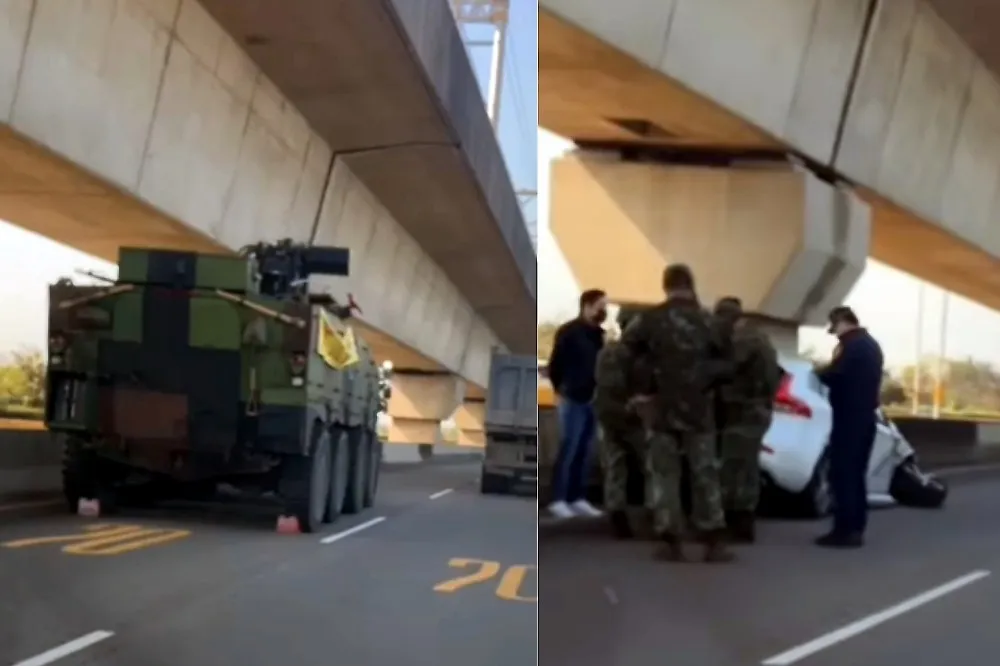 陸軍又出撞況！「瑞典坦克」慘遭雲豹甲車電爆　車輪掰咖恐報廢