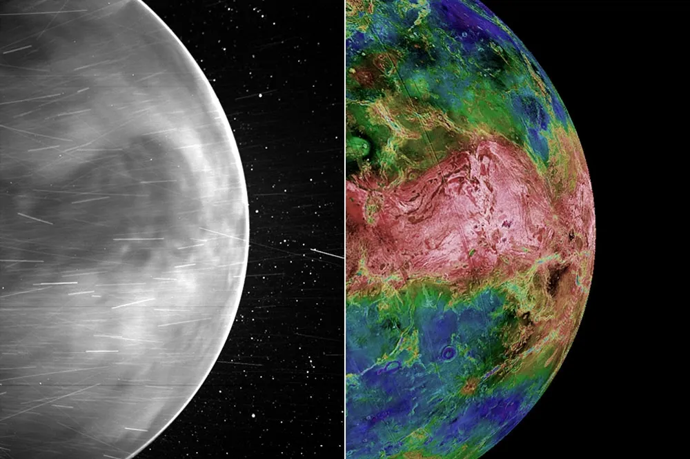 NASA揭金星神秘面紗　拍攝到首張可見光譜圖像