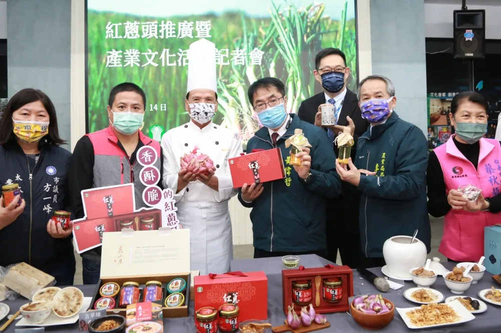 台南美食秘訣大公開 黃偉哲與阿勇師熱推在地紅蔥頭