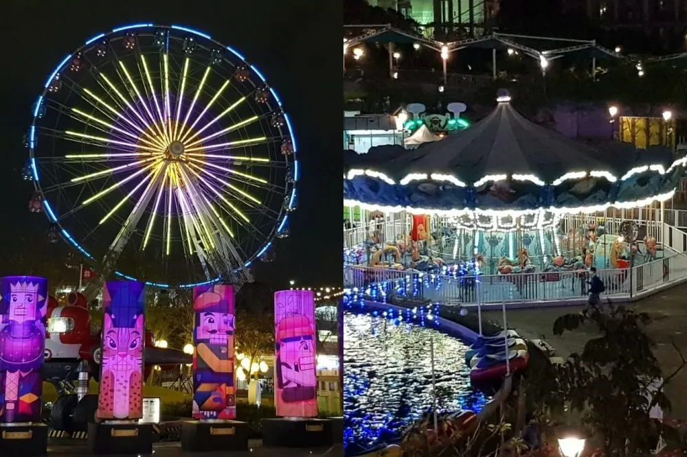 夜遊兒童新樂園！「星光樂FUN券」2/20 前無限暢玩　必搭摩天輪賞夜景、賞台北燈節「水舞煙火秀」