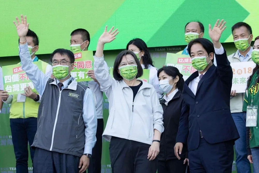 提名前遭中常委要求調查線民案　黃偉哲貼出蔡英文呼籲「保護台灣是我們的價值」
