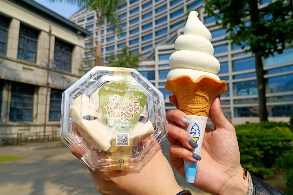 【有片】買一送一！全家「釋迦霜淇淋」3/5 全新推出　圓滾滾霜淇淋門市加送鳳梨釋迦杯