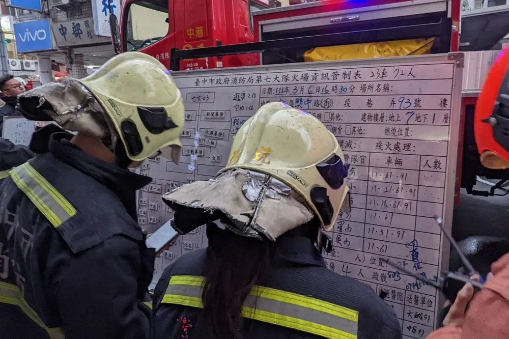 【台中惡火6死6傷】樓梯間雜物推積　消防局：造成火勢快速延燒