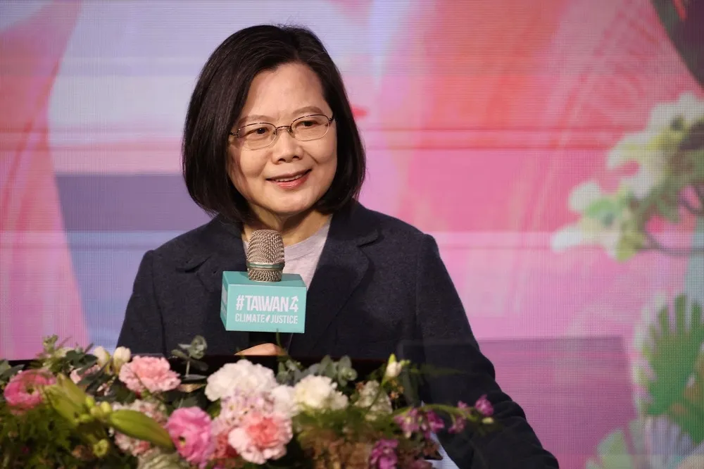 【38婦女節】蔡英文揭幕「女力之夜」　帛琉副總統、美議員致詞慶祝