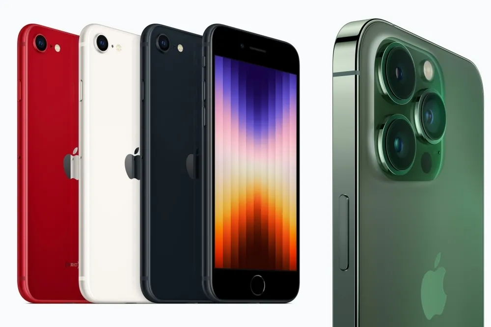 【規格與價格】蘋果2022春季發表會！Apple iPhone SE3 3/11 開放預購　iPhone 13 系列再推新色松嶺青色、綠色