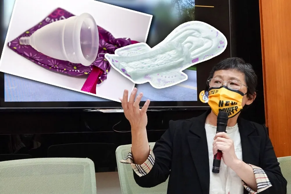 籲限用一次性衛生棉？陳椒華急撇清仍遭圍剿　網諷：別停經就找其他女性麻煩