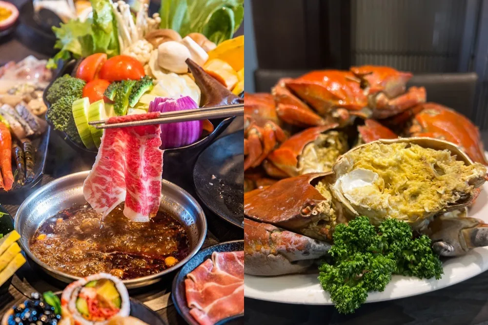 第二人用餐 65 折！千葉火鍋竹北店限定「麵包蟹」、「三點蟹」等螃蟹吃到飽