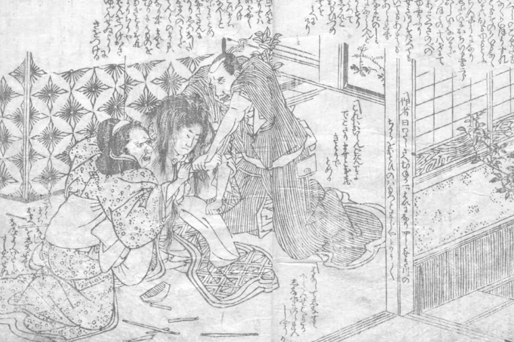 身體是借來的！對妓樓來說　遊女和男客人一起殉情簡直就是禍不單行