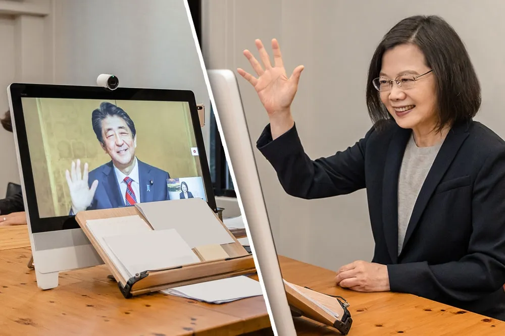 【日華懇大會搭橋】蔡英文、安倍談俄烏　「印太地區不容武力片面改變現狀」