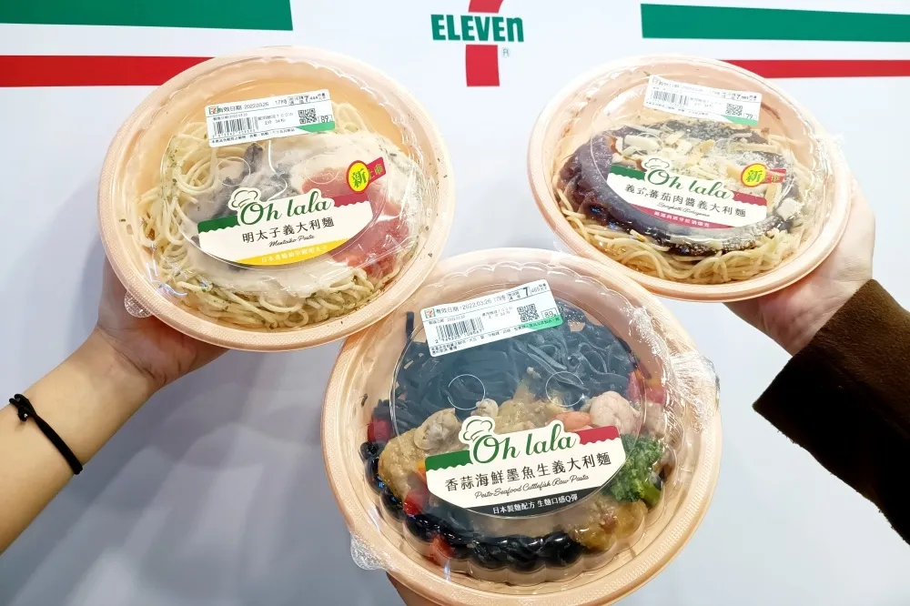 7-11 義大利麵 5 款熱銷推薦！全新品牌「Ohlala」推出明太子、義式蕃茄肉醬等 12 款百元內義大利麵