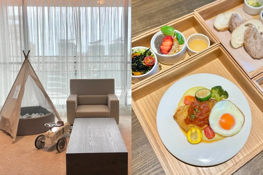 【有片】台灣唯一全套房溫泉飯店！淡水蘊泉庄「琥珀黃金泉」集結三大名湯　房內就能泡湯賞日落、享木盒早餐