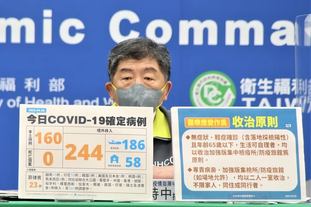 【本土飆增160例】陳時中維持開放大方向　加嚴「輕重症分流」是重點