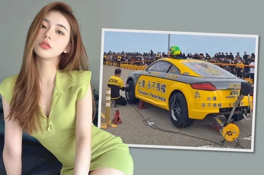 廖老大「打龜號」飆8.72秒電爆杰尼龜　賽車手辣模女兒連6發嗲喊：太牛了！
