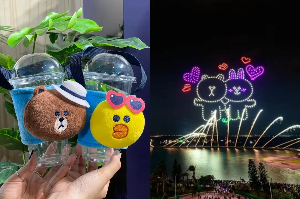 【有片】2022 澎湖海上花火節「離島場」停辦！20 週年聯名 LINE FRIENDS　全家「仙人掌霜淇淋」重磅回歸