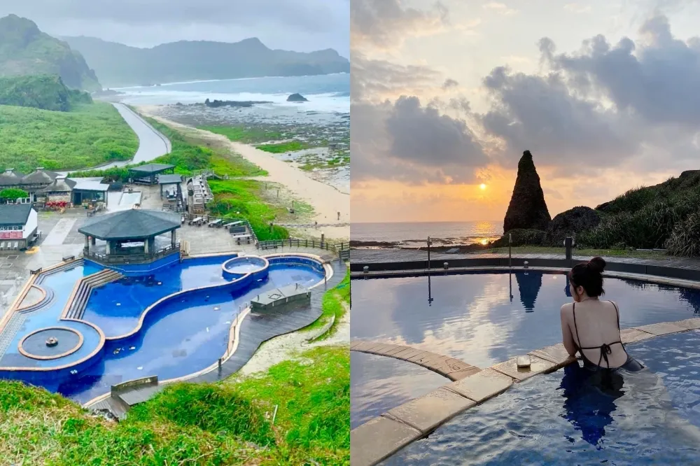 【綠島景點】世界級海底溫泉在台灣！「朝日溫泉」海景第一排泡湯觀星看日出　還能煮溫泉蛋