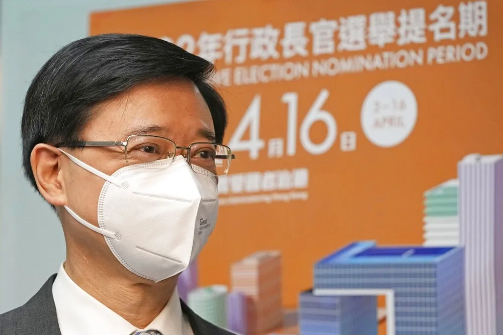 【香港特首選舉】前政務司司長李家超　獲786張票正式參選