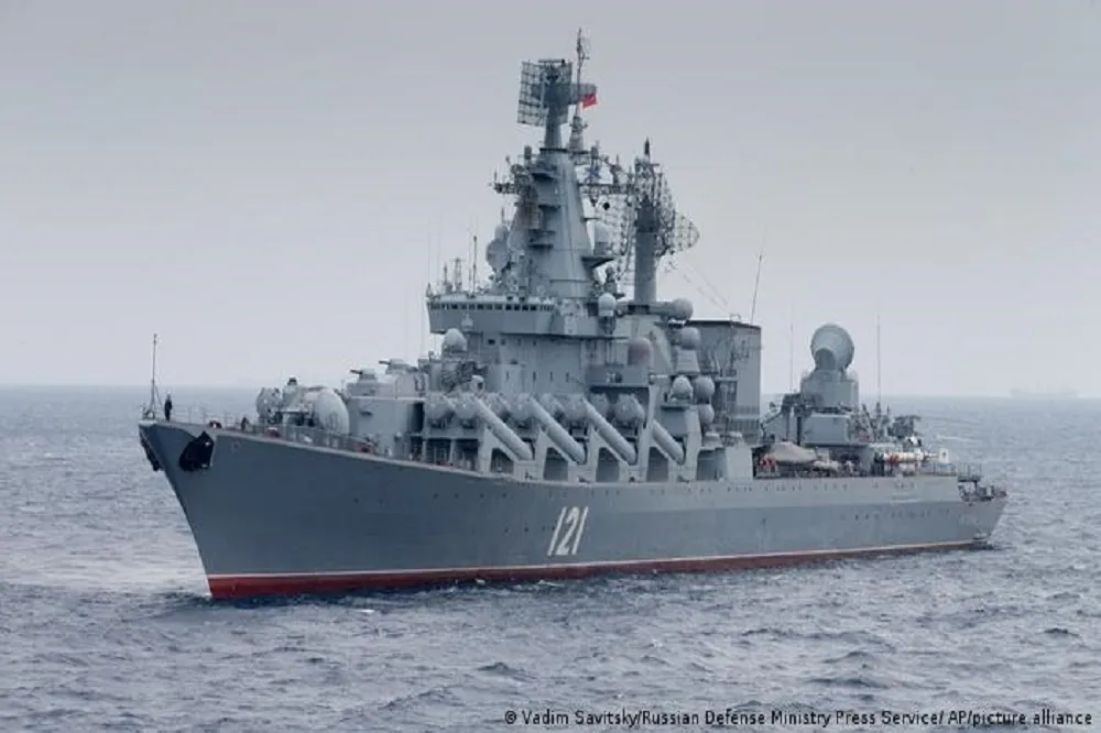 俄國防部證實　黑海艦隊旗艦莫斯科號沉沒
