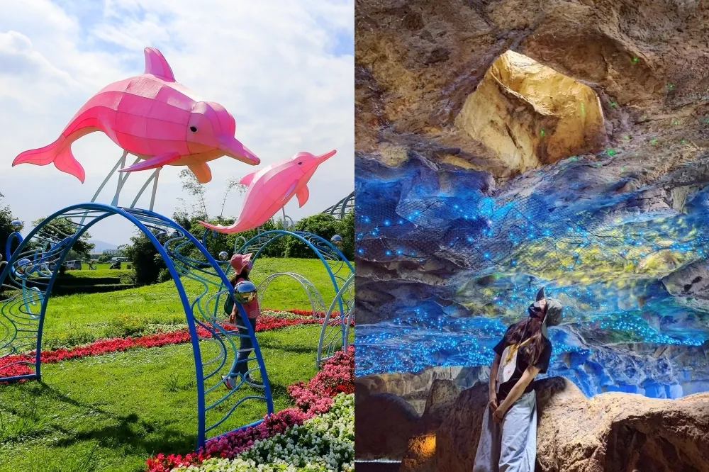 【有片】2022 宜蘭綠色博覽會盛大登場！夢幻藍眼淚河道秘境爆紅、必玩童趣雲霄飛車　展區、票價、交通資訊整理