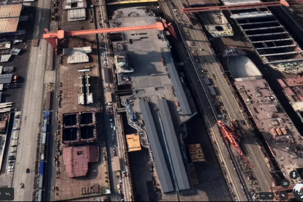 《南華早報》：中國第3艘航母延遲下水　上海造船廠忙建方艙醫院