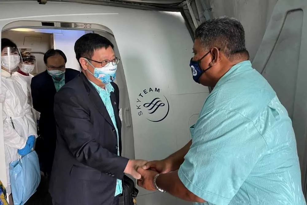 環保署長張子敬率團出席帛琉「海洋大會」爆4確診　外交部證實了