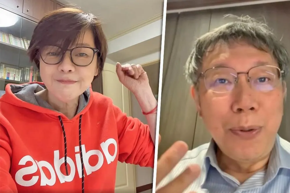 柯文哲居隔「比上班累」　拍片自嘲：我很好，還在呼吸！