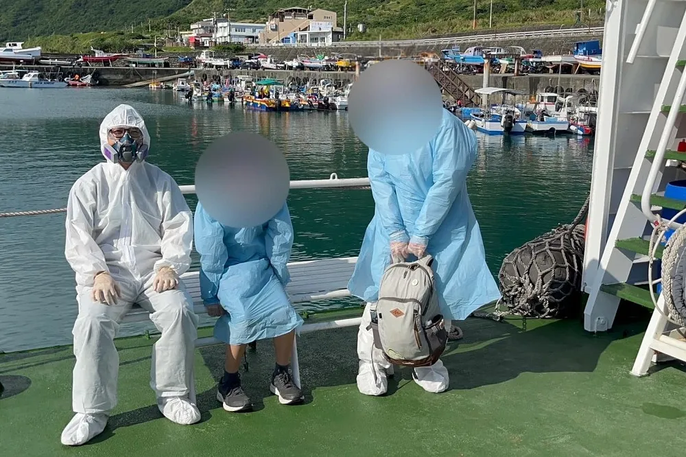 新北108名師生赴蘭嶼篩出陽性　海巡隊專船載回返北治療