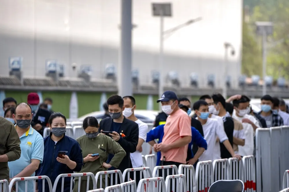 【北京疫情亮紅燈】朝陽區14社區封控　超市出現搶購人潮