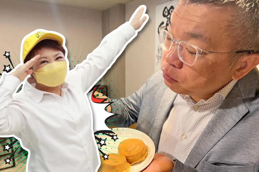 【中市長開戰】蔡其昌搶登藍媒+當吃貨「接空氣」　盧秀燕北上整軍「找彈藥」