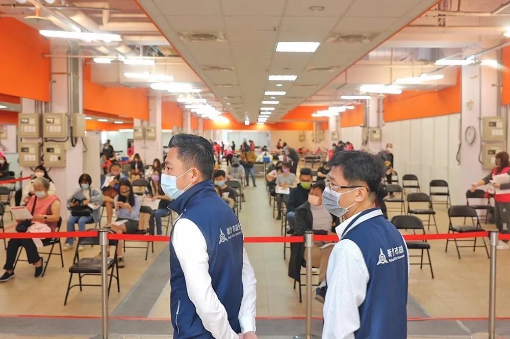 【竹市+75】今設2疫苗施打站　29校停課、322人居隔中