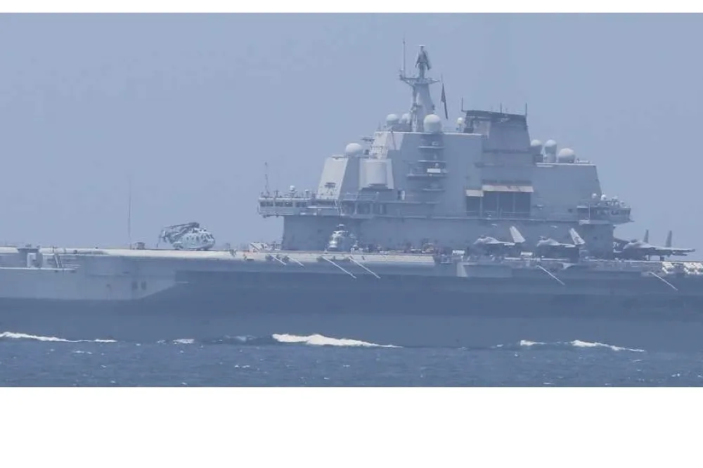 遼寧號航母戰鬥群2日出現在釣魚台附近　國防部：海空動態全程掌握