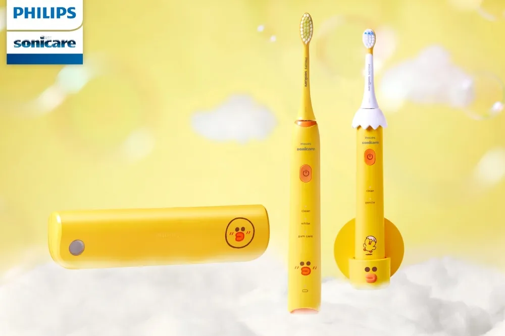讓孩子愛上刷牙！飛利浦 Sonicare 攜手 LINE Friends 推出限量「莎莉親子款音波電動牙刷」