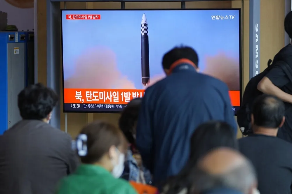 今年第14次秀武力！北韓再朝日本海試射彈道飛彈