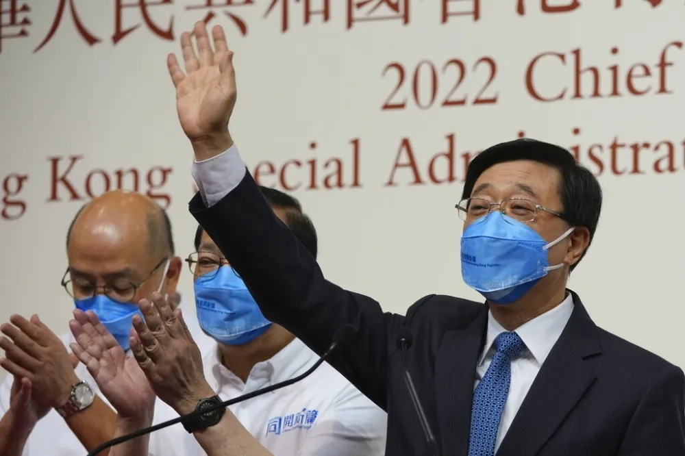 李家超獲九成九投票支持　這就是「具有中國特色的民主」
