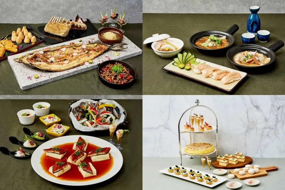 【有片】清酒入菜吃到飽！王朝大酒店 Sunny Buffet 清酒創意料理千元有找　清酒羊排、清酒馬卡龍必嚐