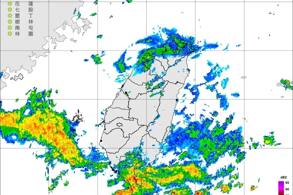 5縣市大雨特報！今晚又一波水氣　明天最低溫降至16°C