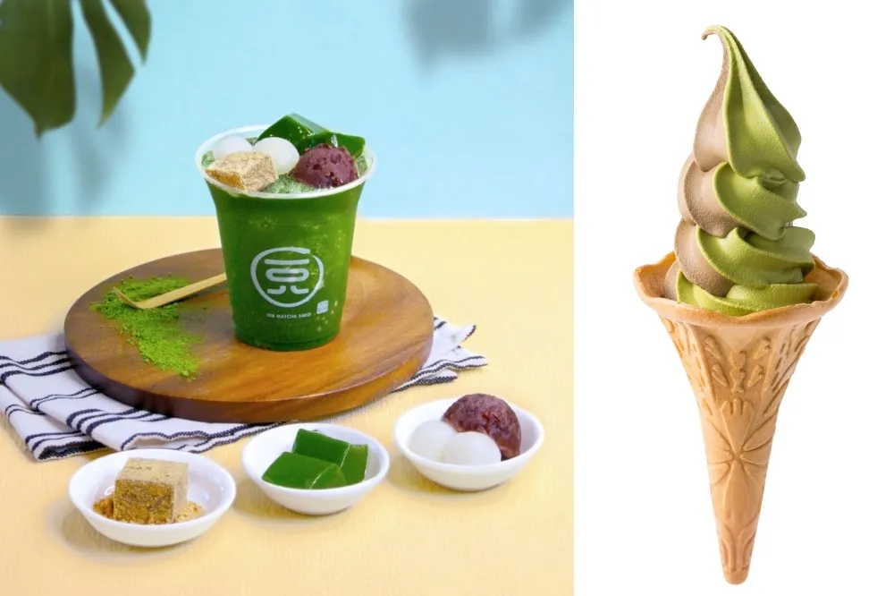 開幕首三日霜淇淋買一送一！「108 抹茶茶廊」進駐新竹 Big City 遠東巨城購物中心　「冰沙聖代」6 月登場