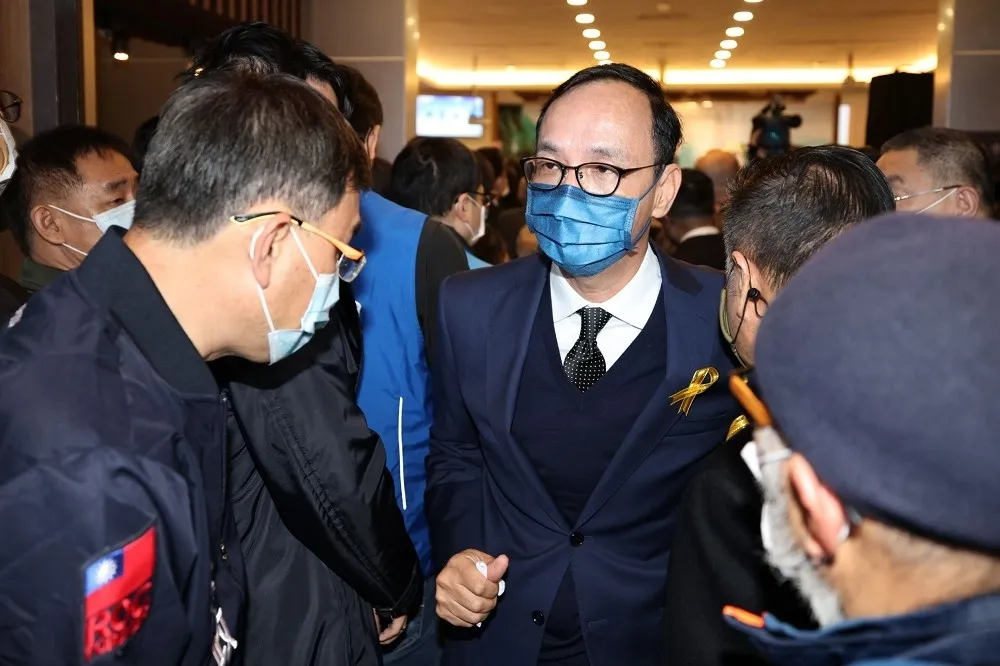 投書：朱立倫訪美　提供美國管控台海風險的備案選項