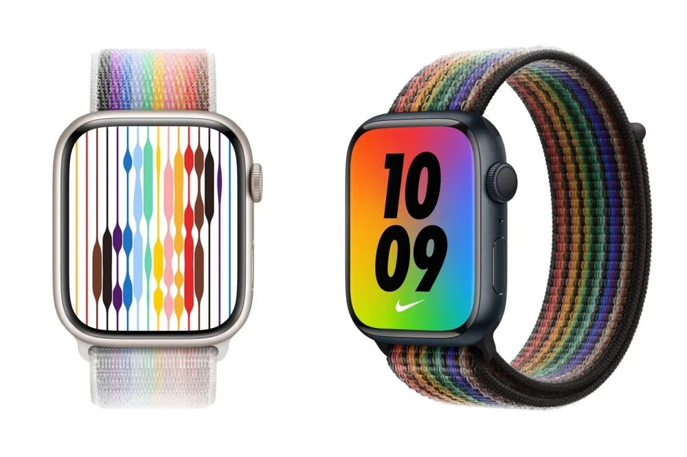 6 月同志驕傲月！蘋果推出新款 Apple Watch 彩虹版錶帶、錶面