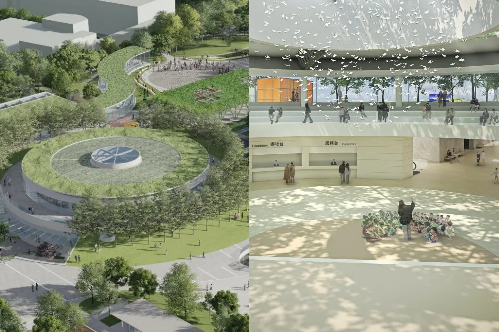 北美館確定擴建！台灣首座「地下美術館」2027 年登場　「玻璃天窗」絕美大廳搶先看