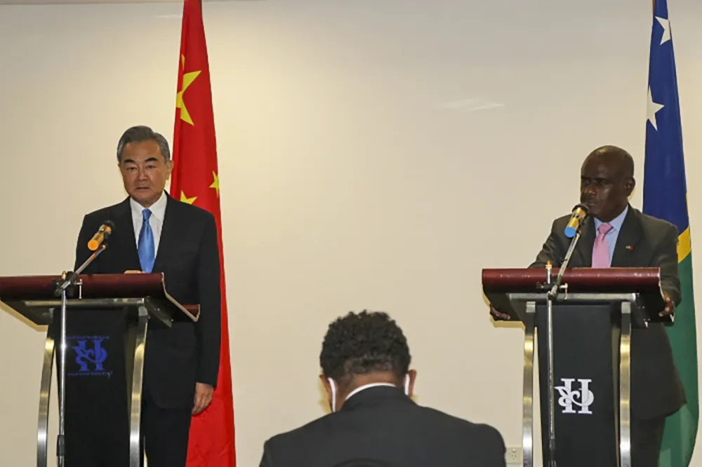 王毅：中國無意在索羅門建軍事基地　記者會刻意不安排外媒提問