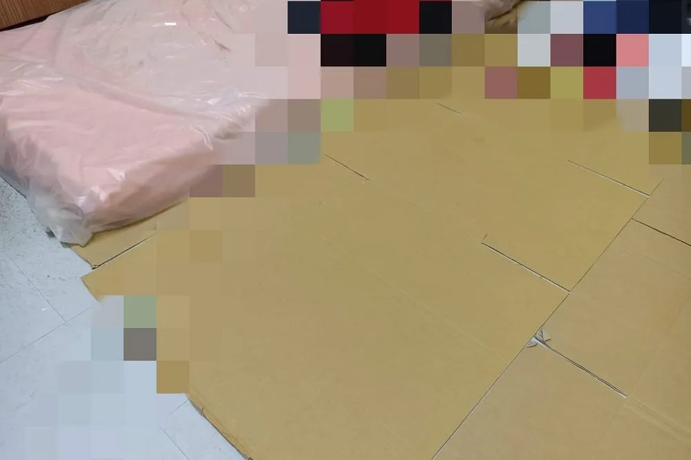 醫護人力吃緊！休息只能「紙箱打地舖」　陳時中驚呼：怎麼會這樣