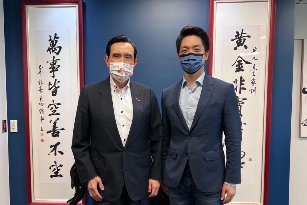 拜會馬英九遭諷「馬英九2.0」　蔣萬安斥：我就是我
