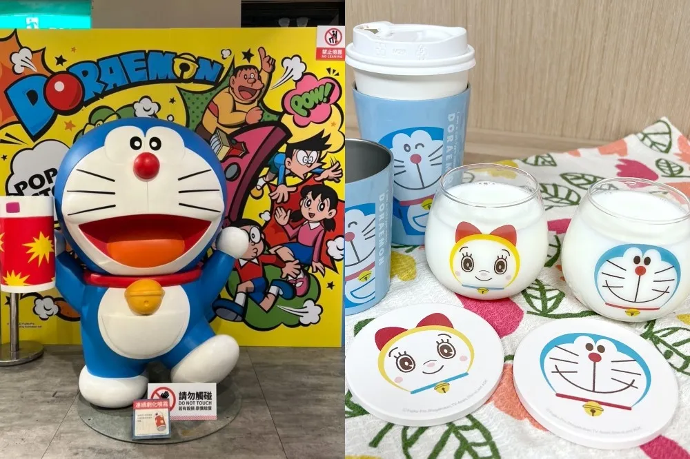 《哆啦A夢》快閃店插旗北中南！「日本來台」玩偶娃娃、限定生活小物可愛登場