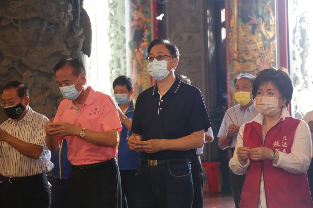笑談羅智強對其參選看法　張善政：我們都有一顆為桃園的心