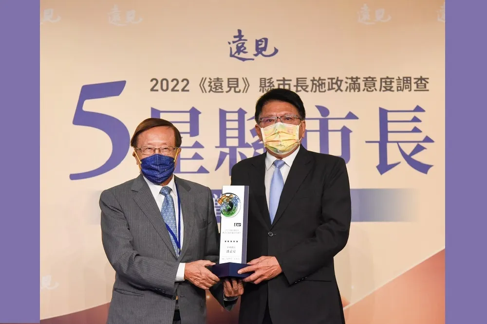 潘孟安四度蟬聯遠見雜誌五星縣市長　卸任後願當屏東永遠的志工