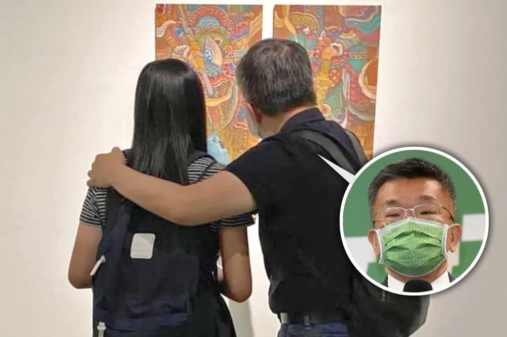 蔡其昌確診「不能參加寶貝畢典了」　對手盧秀燕祝康復