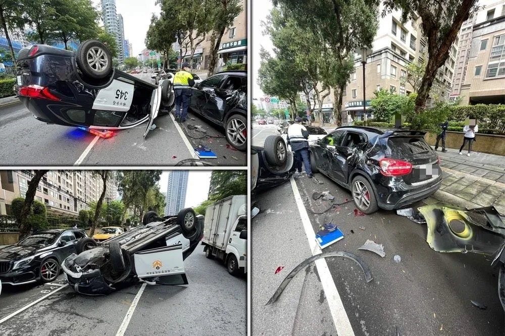 女警撞3車再談和解　 Nissan Juke車主喊國賠