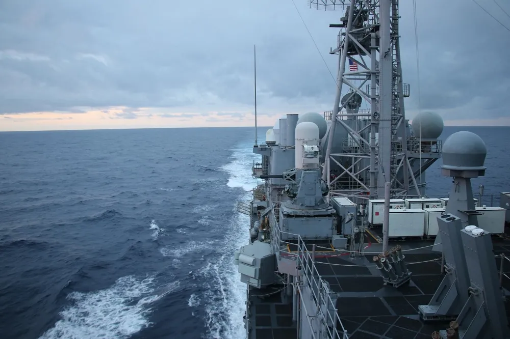 中國近期多次主張台灣海峽非國際水域　美憂北京將對航經台海軍艦採取行動