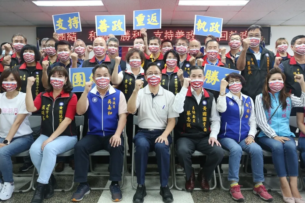 桃園軍系力挺！黃國園黨部昔日支持呂玉玲　今讚張善政是國民黨「王牌投手」